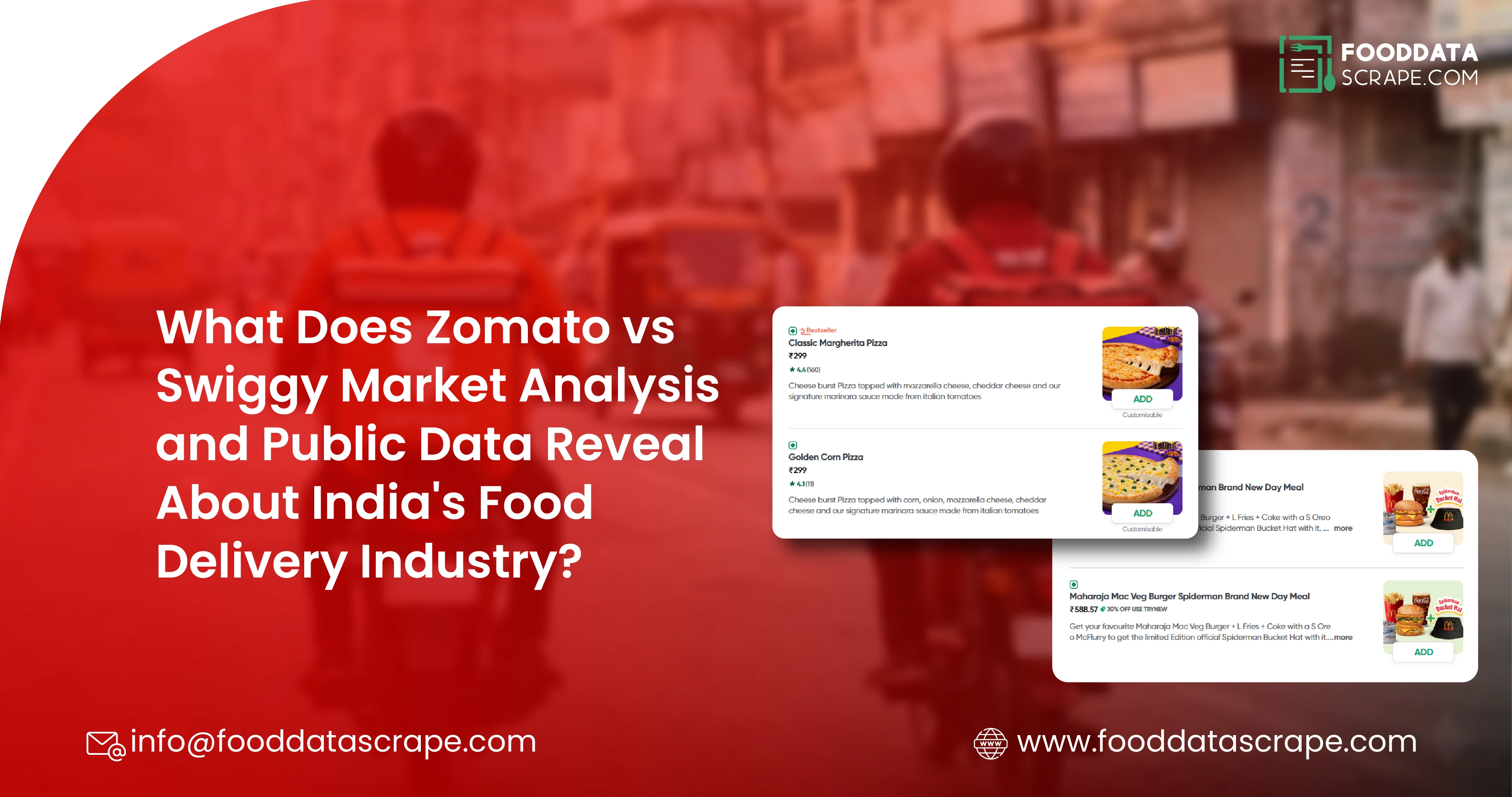 Zomato vs Swiggy Market Analysis and Public Data